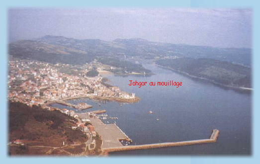 Johgor au mouillage
